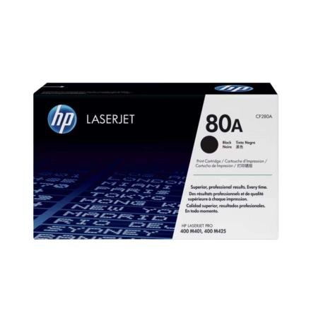Toner HP 80A Color Negro para Impresora LaserJet