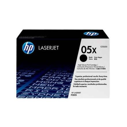 Toner HP 05X Color Negro CE505X para Impresora LaserJet