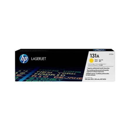 Toner HP 131A Color Amarillo CF212A para Impresora LaserJet