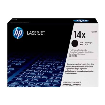Toner HP 14X Color Negro CF214X  para Impresora LaserJet