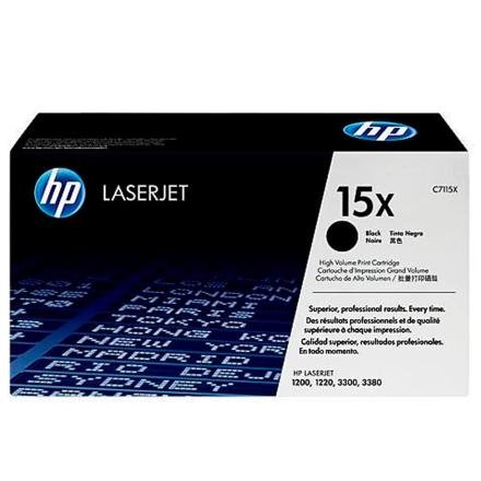 Toner HP 15X Color Negro C7115X  para Impresora LaserJet