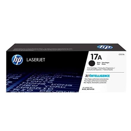 Toner HP 17A Color Negro CF217A  para Impresora LaserJet