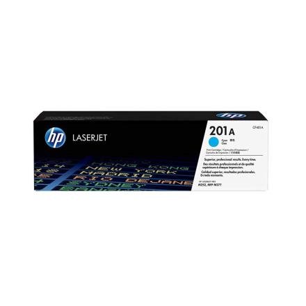 Toner HP 201A Color Cyan CF401A para Impresora LaserJet