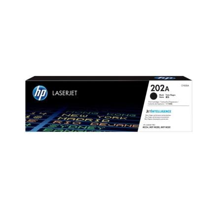 Toner HP 202A Color Negro CF500A para Impresora LaserJet