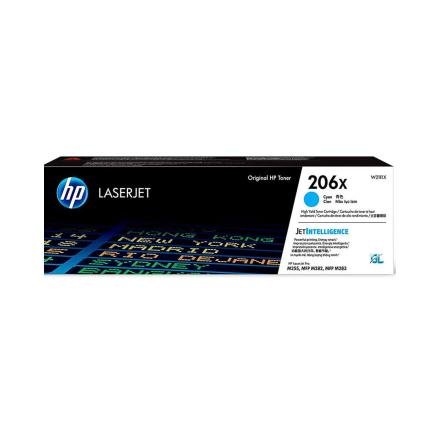 Toner HP 206X Color Cyan W2111X  para Impresora LaserJet