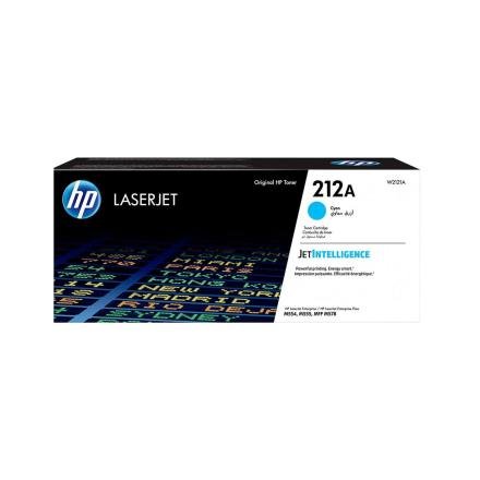 Toner HP 212A Color Cyan W2121A para Impresora LaserJet