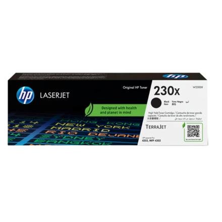 Toner HP 230X Color Negro W2300X  para Impresora LaserJet