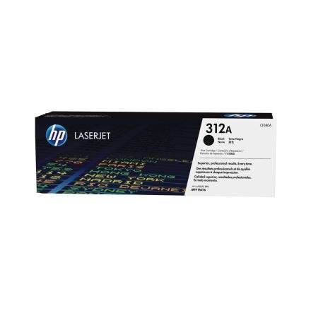 Toner HP 312A Color Negro CF380A para Impresora LaserJet
