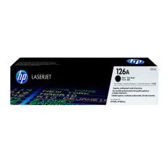 Toner HP  126A Color Negro CE310A para Impresora LaserJet