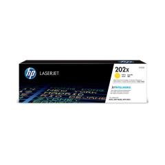 Toner HP 202X Color Amarillo CF502X para Impresora LaserJet