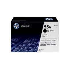 Toner HP 55A Color Negro CE255A para Impresora LaserJet