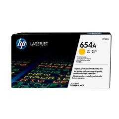 Toner HP  654A Color Amarillo CF332A para Impresora LaserJet