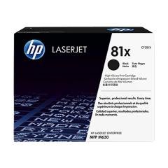 Toner HP 81X Color Negro CF281X  para Impresora LaserJet